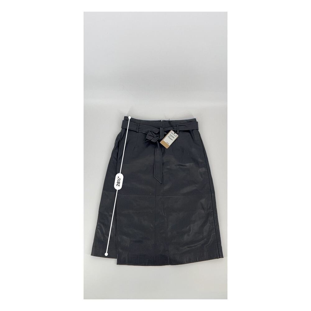 NWT Leather Halogen from Nordstrom Skirt (B45#7) - Picture 8 of 9